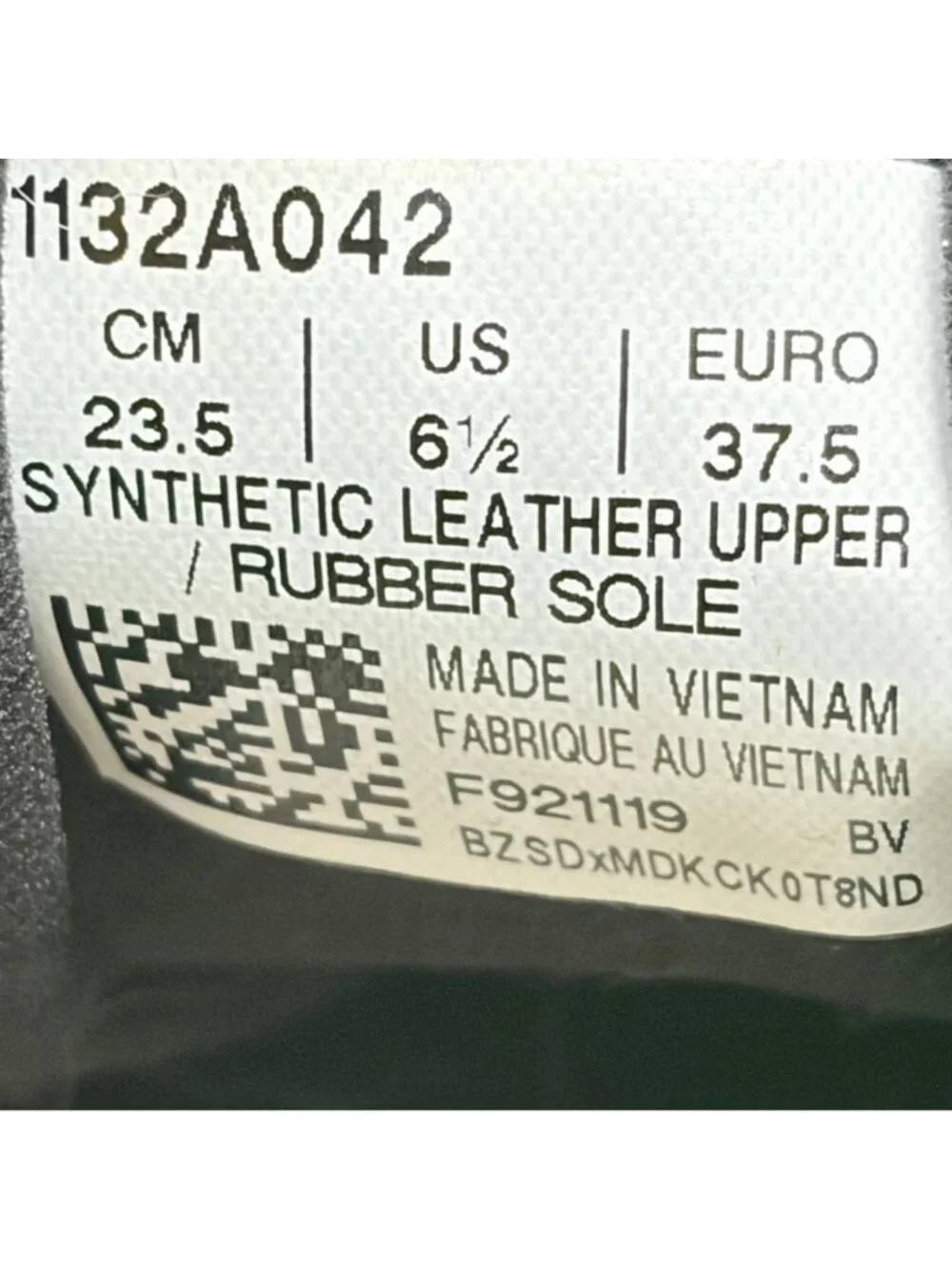 Asics seller notes